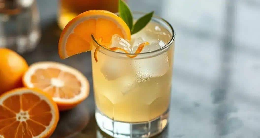 Whisky mit Mandarinenlimonade und Zitronenzeste: Fruchtig und unverwechselbar!