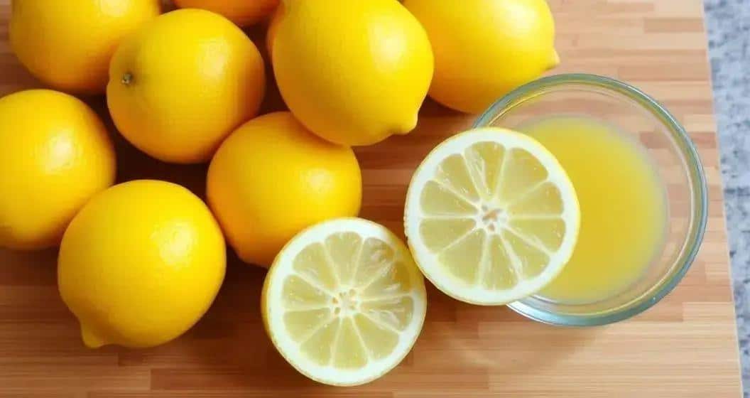 Zitrone auswählen und vorbereiten