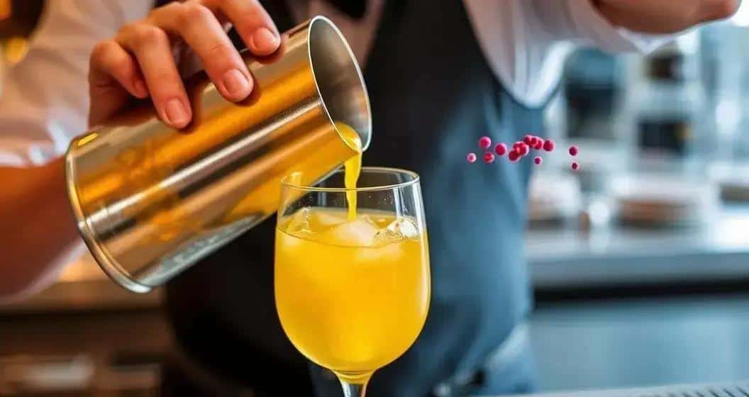 Zubereitung des Drinks: Ein erfrischender Cocktail