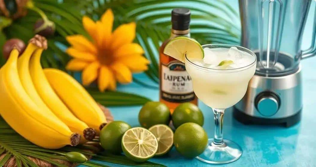 Zubereitung des perfekten Bananen Daiquiri