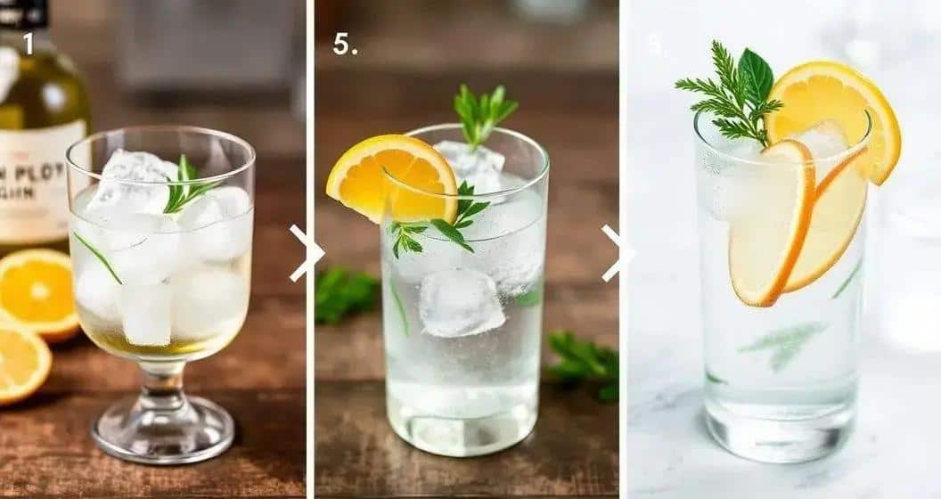 Zubereitungsmethode für den Gin Tonic mit Whisky