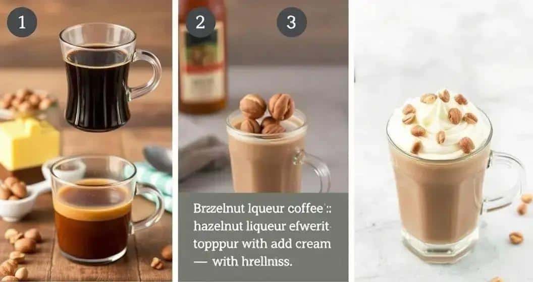 Zubereitungsmethoden für den perfekten Kaffee mit Haselnusslikör