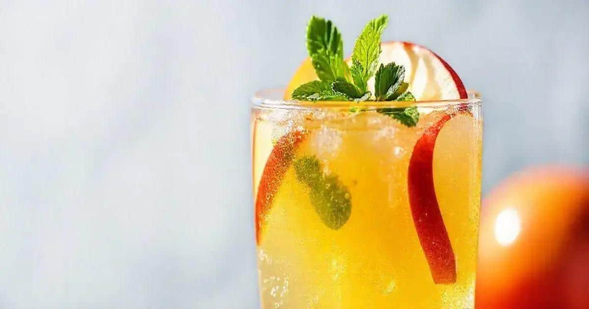 Zutaten für den Apfeldrink