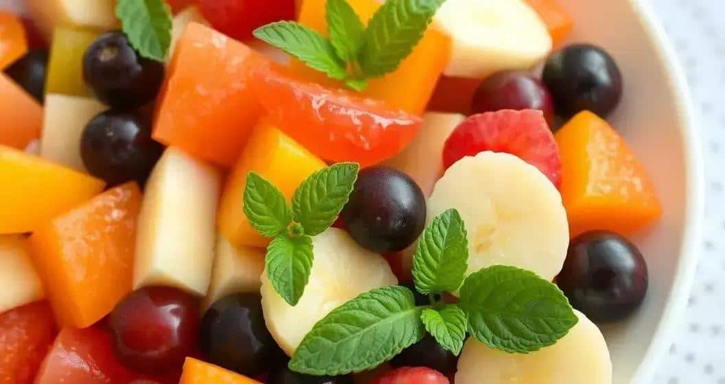 Zutaten für den perfekten Obstsalat