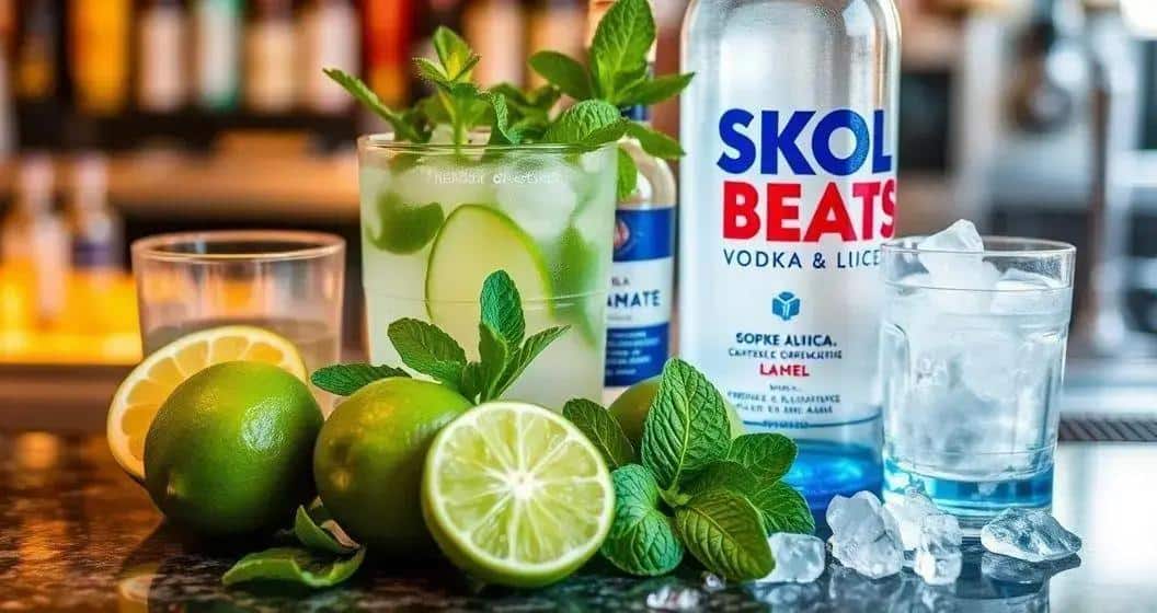 Zutaten für Drink mit Skol Beats