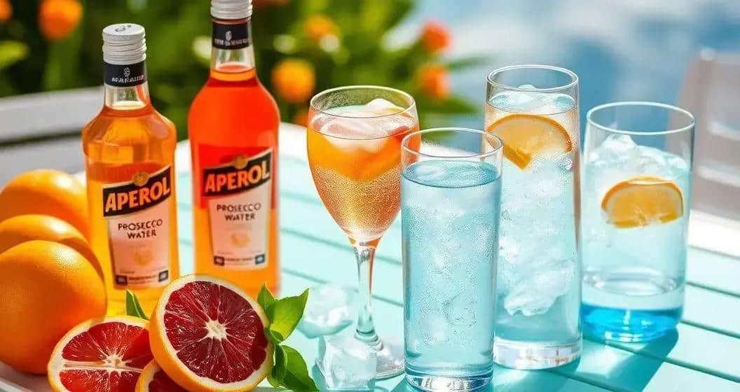 Zutaten für ein perfektes Aperol Spritz