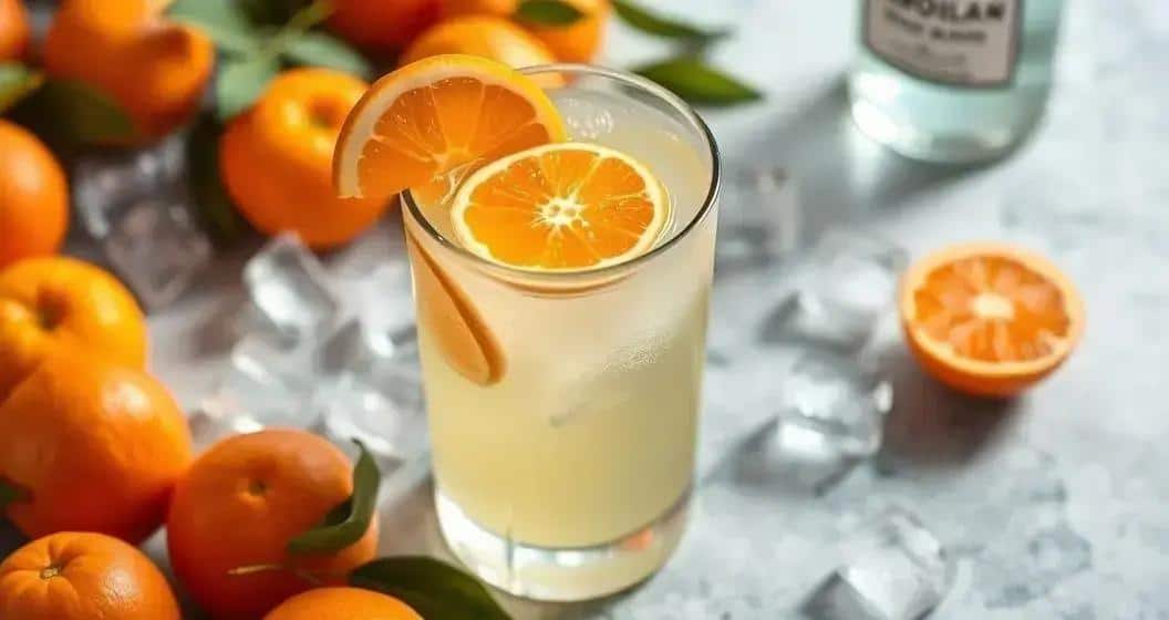 Zutaten für Tequila mit Mandarinenlimonade