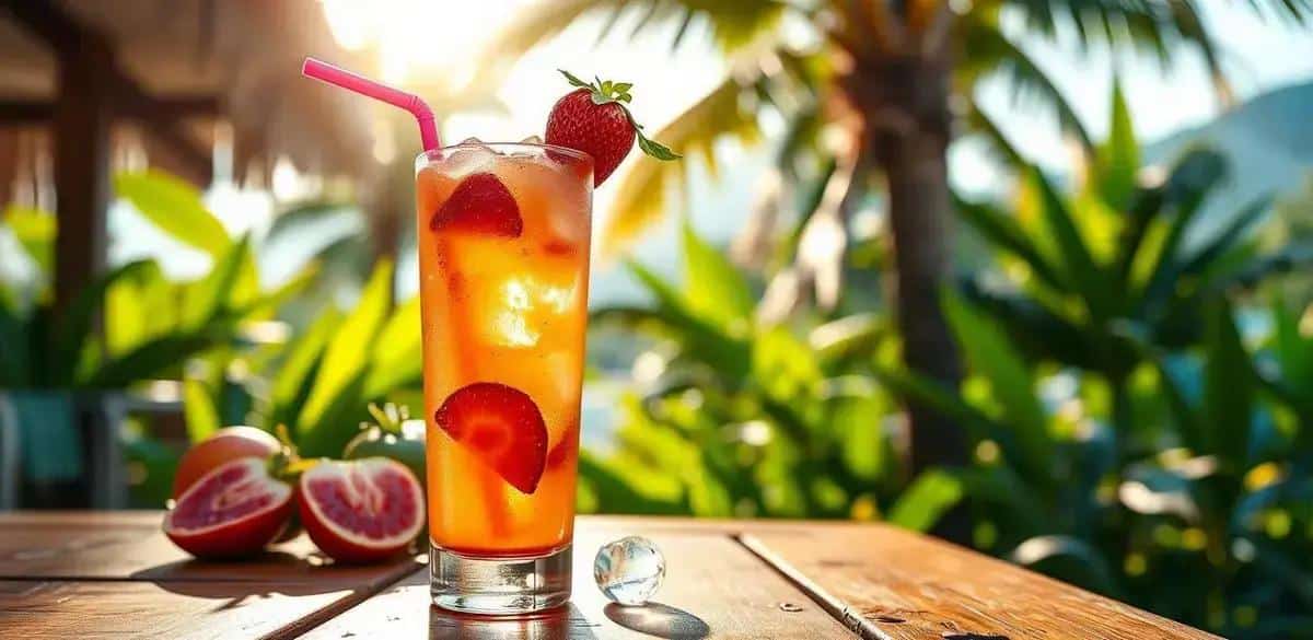 Açaí and Strawberry Caipirinha: So Good!