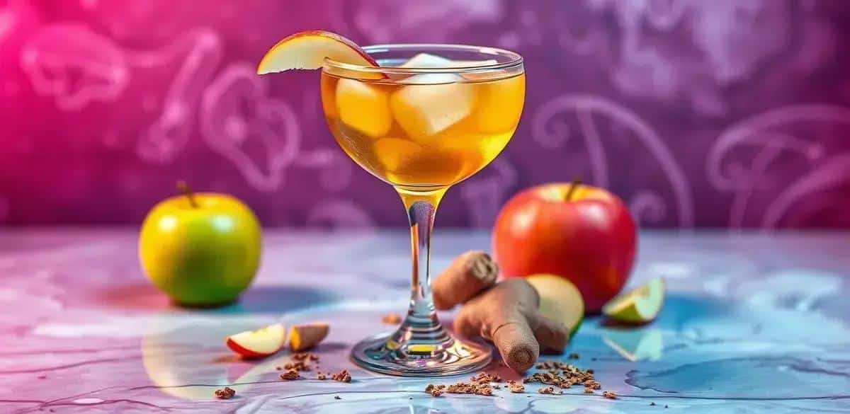 Cachaça with Ginger Syrup and Apple: Health Benefits