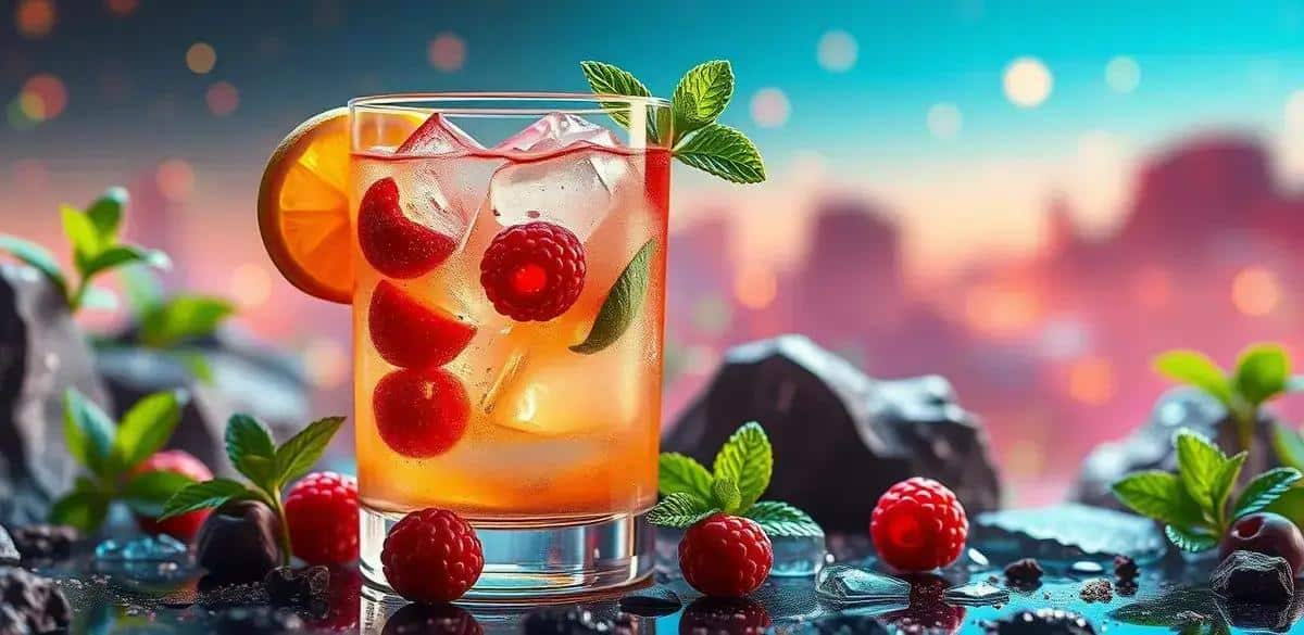 Cachaça with Red Berries and Tonic Water: A Refreshing Cocktail Adventure