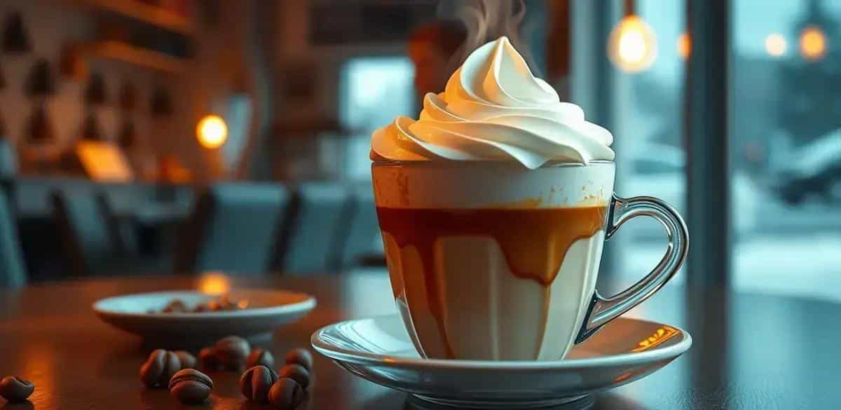 Coffee with Hazelnut Liqueur and Whipped Cream: A Delightful Morning Treat