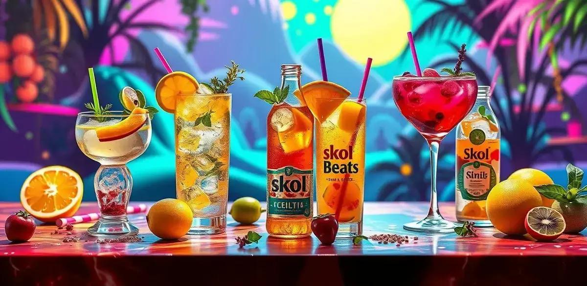 Exploring Flavor Combinations for Drinks with Skol Beats