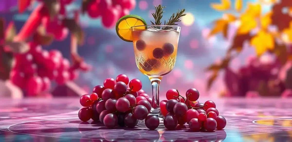Grape Caipiríssima with Rosemary: A Unique Twist on a Classic Cocktail