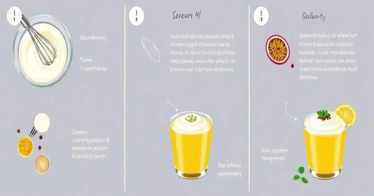 How to Perfectly Foam Your Passion Fruit Drink