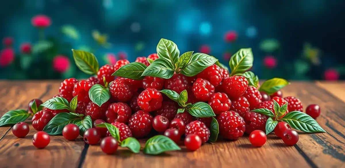 Nutritional Benefits of Red Berries and Basil