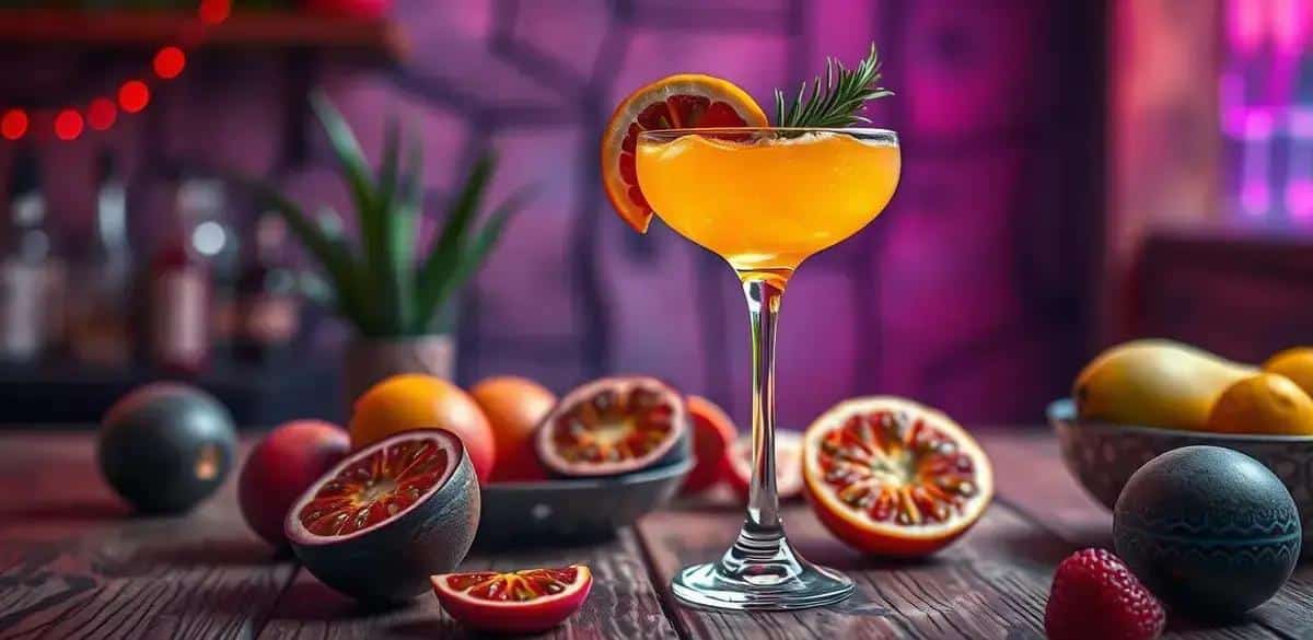 Passion Fruit Caipiroska with Rosemary: A Refreshing Twist on a Classic