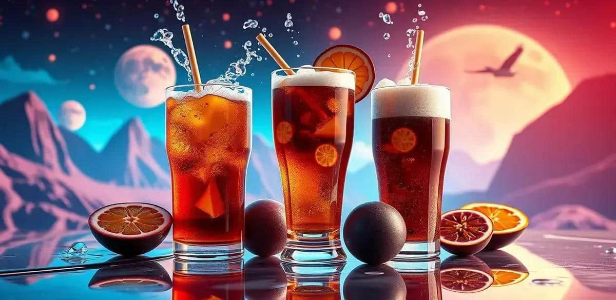 Preparation Method for Cola Soda with Passion Fruit Foam