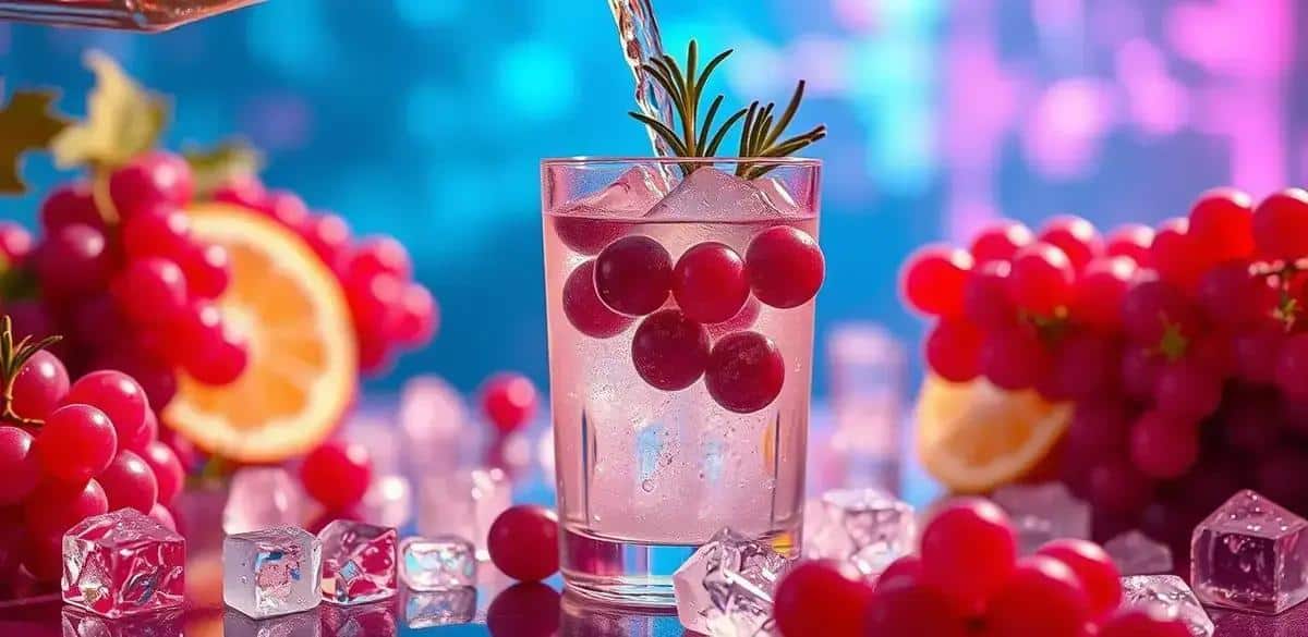 Preparation Method for Grape Caipiríssima with Rosemary