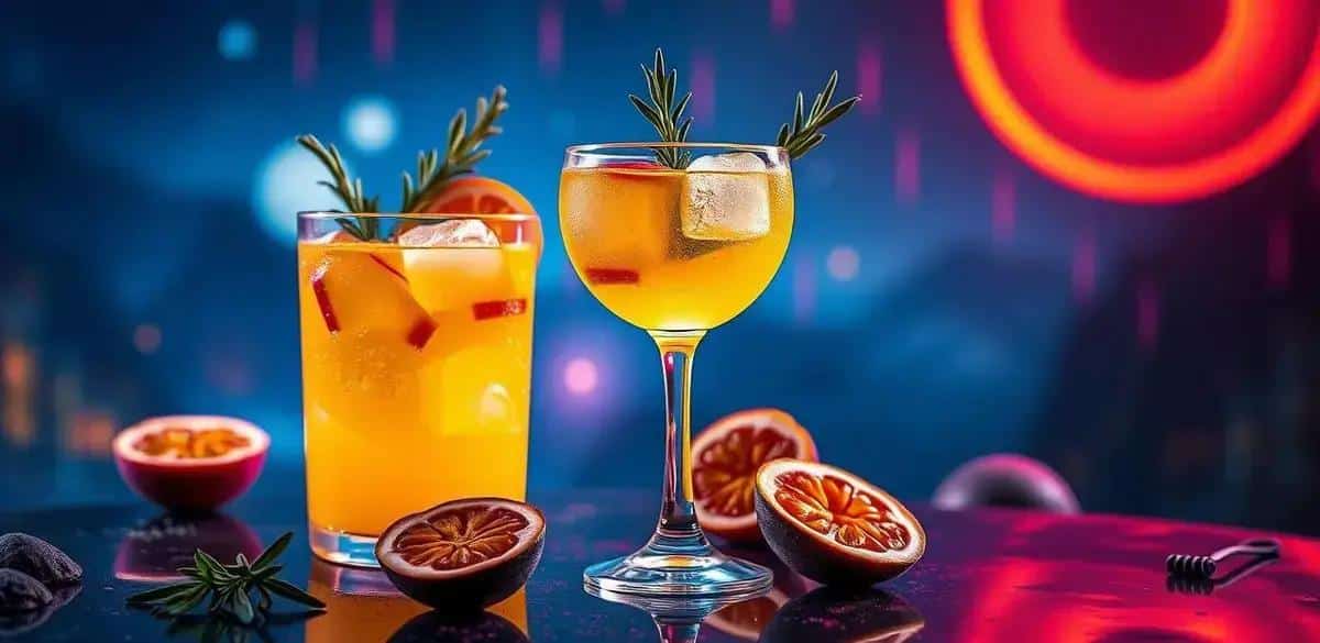 Preparation Method for Passion Fruit Caipiroska with Rosemary