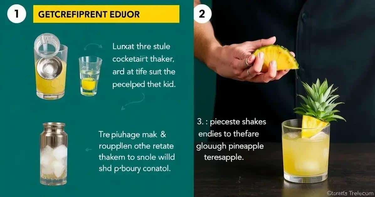 Preparation Method for Terremoto with Pineapple Juice