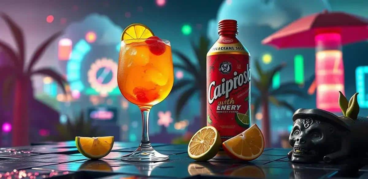 Recipe Curiosities About Caipiroska with Energy Drink