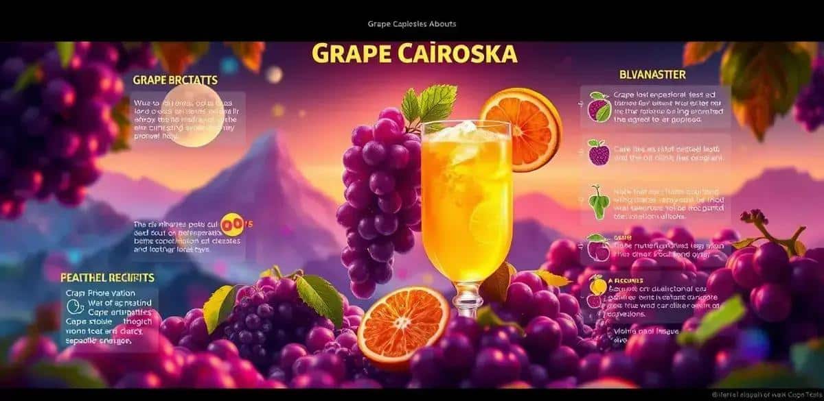 Recipe Curiosities about Grape Caipiroska
