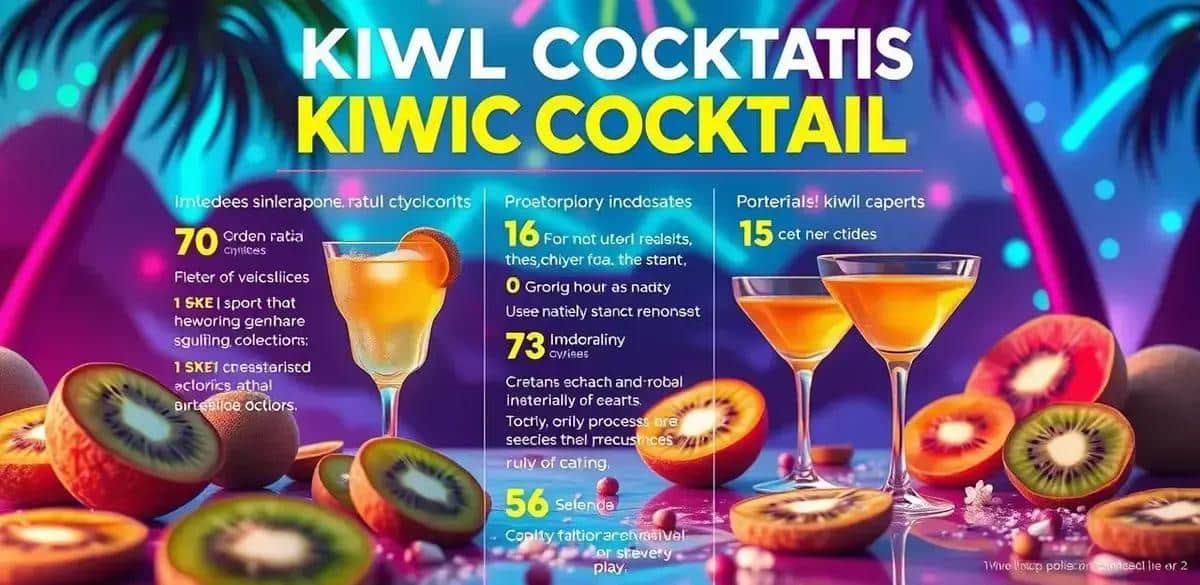 Recipe Curiosities about Kiwi Cocktails