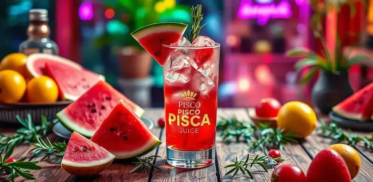 Recipe Curiosities: The Unique Blend of Pisco, Watermelon, and Rosemary