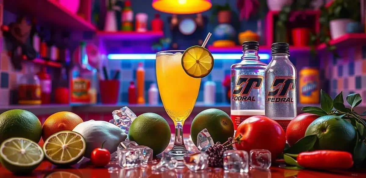 Recipe Ingredients for Caipiroska with Energy Drink