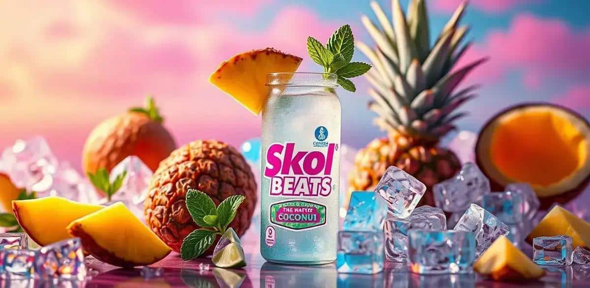 Recipe Ingredients for Skol Beats with Coconut Water and Pineapple
