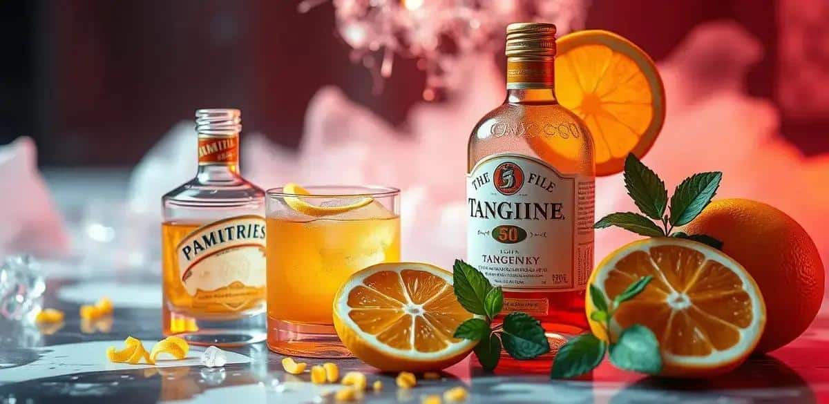 Recipe Ingredients for Whisky with Tangerine Soda and Lemon Zest