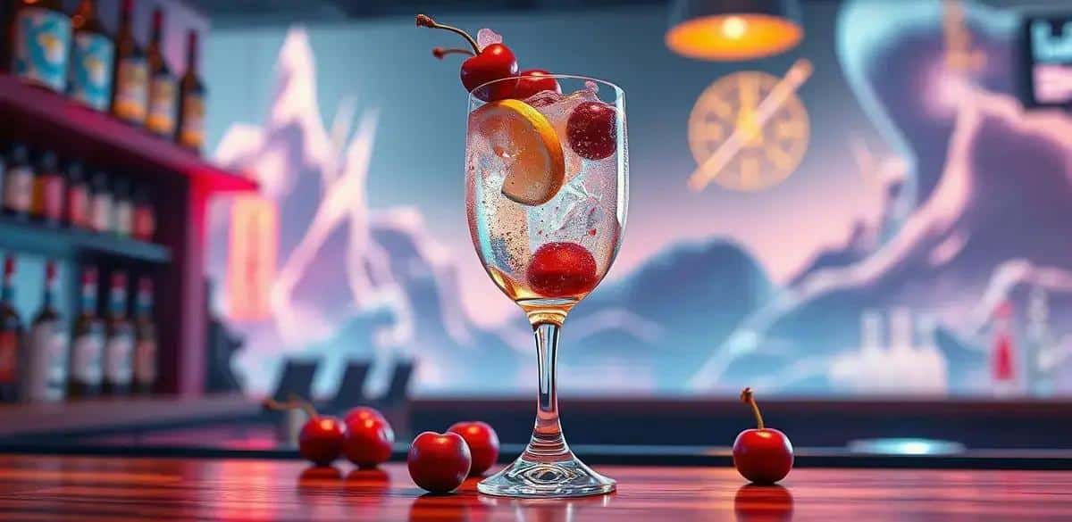 Sake with Sparkling Wine and Cherry Syrup: An Exquisite Cocktail Adventure