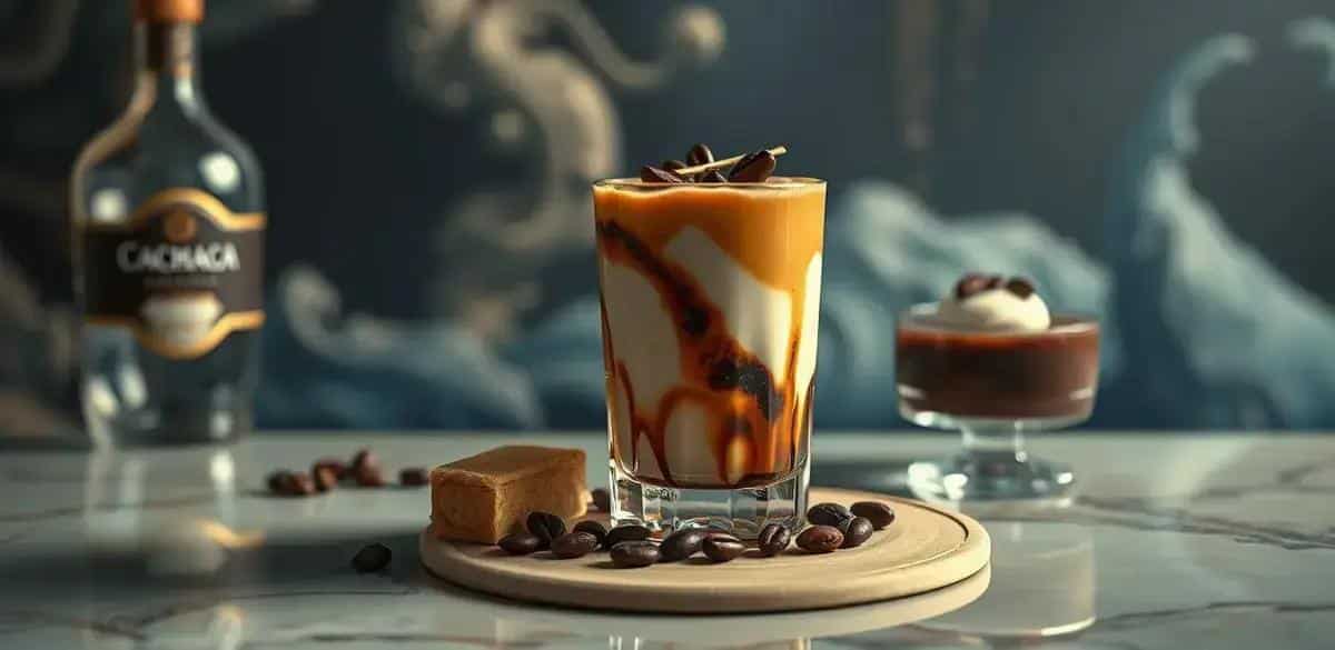 Serving Suggestions for Aged Cachaça with Coffee and Cream