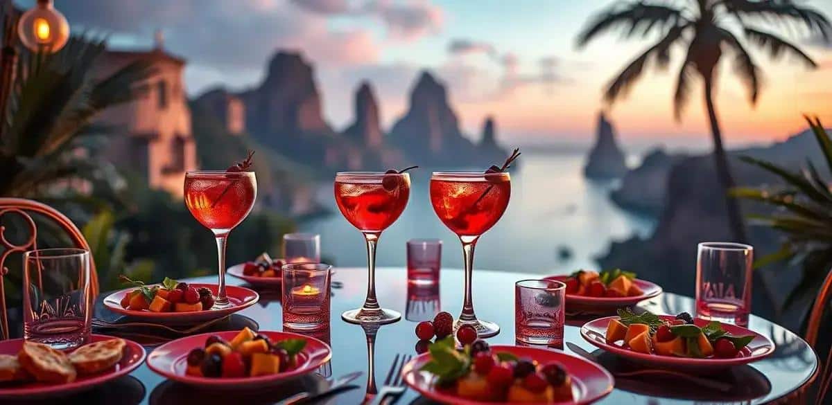 Serving Suggestions for Cachaça with Red Berries