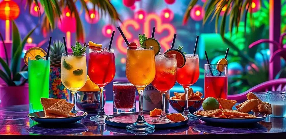 Serving Suggestions for Caipiroska with Energy Drink