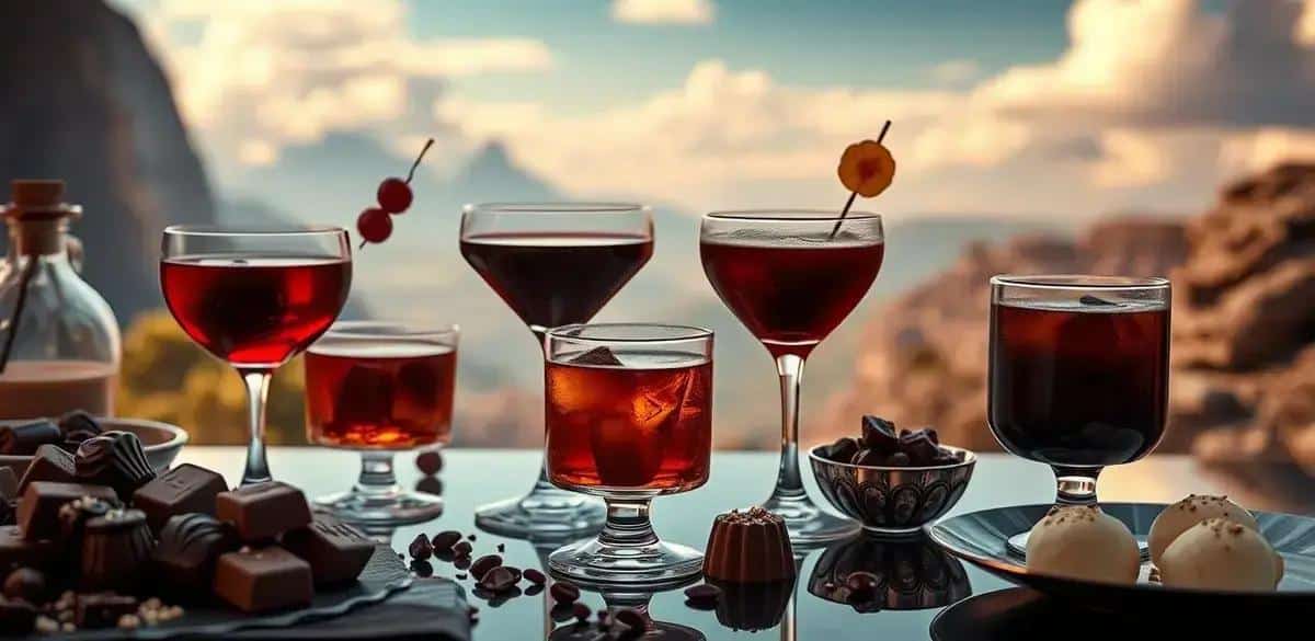 Serving Suggestions for Drinks with Cocoa Liqueur