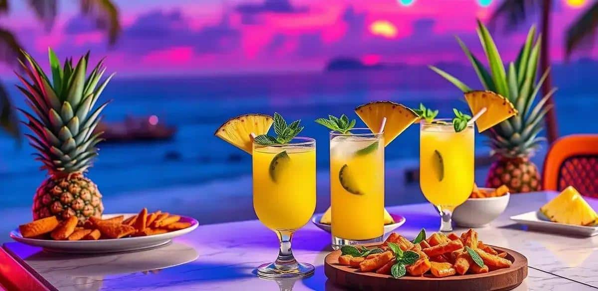 Serving Suggestions for Pineapple Caipirinha