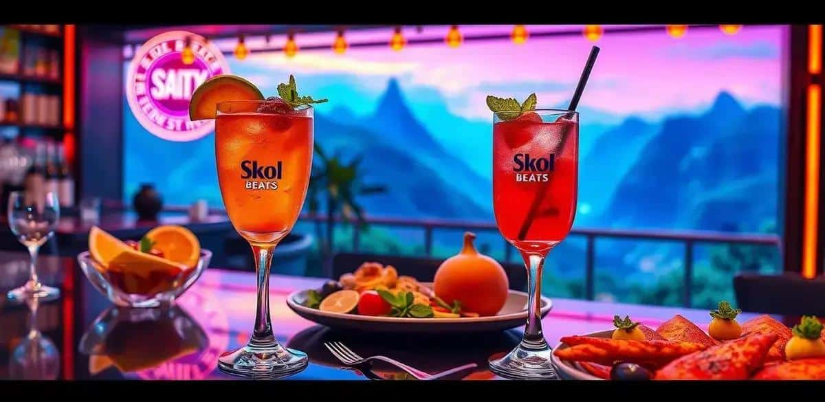 Serving Suggestions for Skol Beats Passion Cocktails