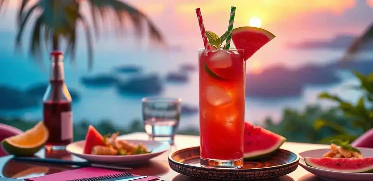 Serving Suggestions for Watermelon Caipiríssima