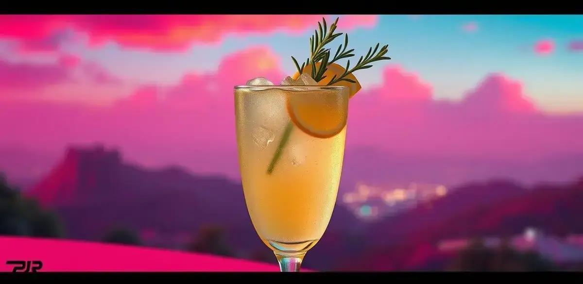 Sicilian Lemon Caipirinha with Rosemary: A Refreshing Twist on a Classic Cocktail
