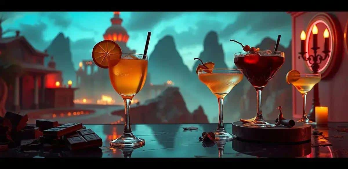 The History of Chocolate with Vanilla Liqueur