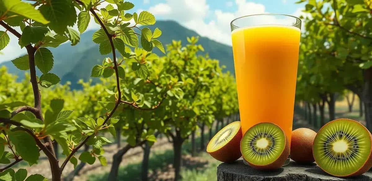 The Origin of Kiwi Juice: A Tropical Delight