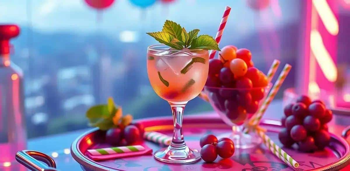 Tips for a Stunning Grape Caipiroska Presentation