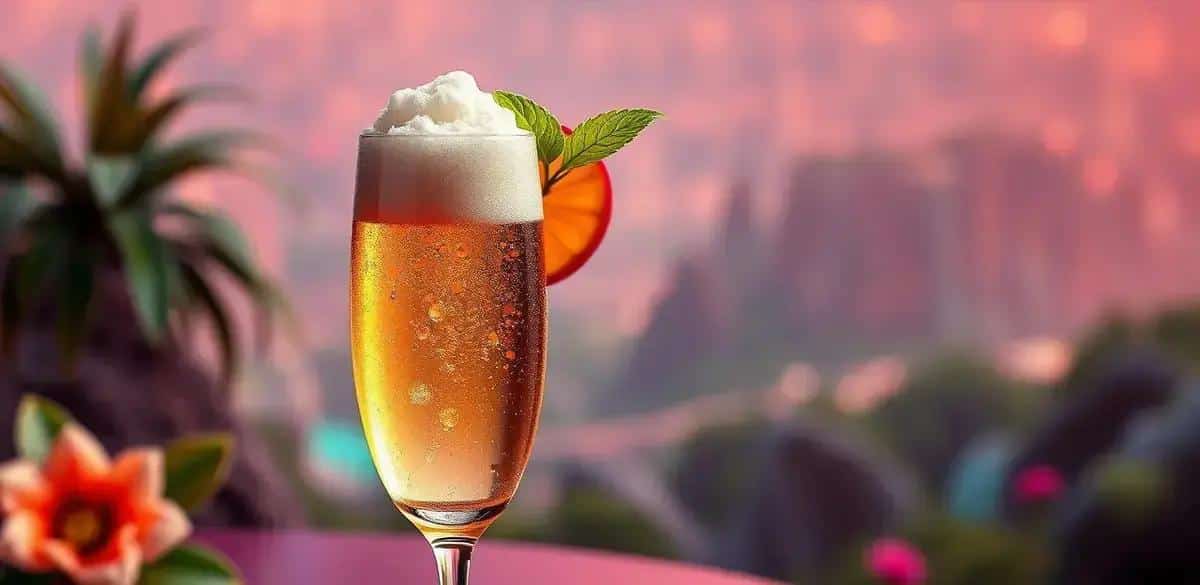 Tips for Serving Champagne with Passion Fruit Foam
