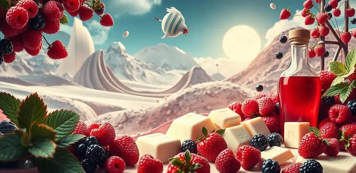 Unique Curiosities About White Chocolate and Berry Liqueur