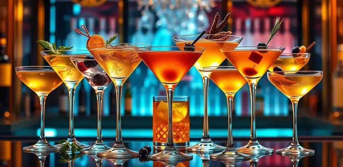 Unique Twists on the Classic Gold Martini