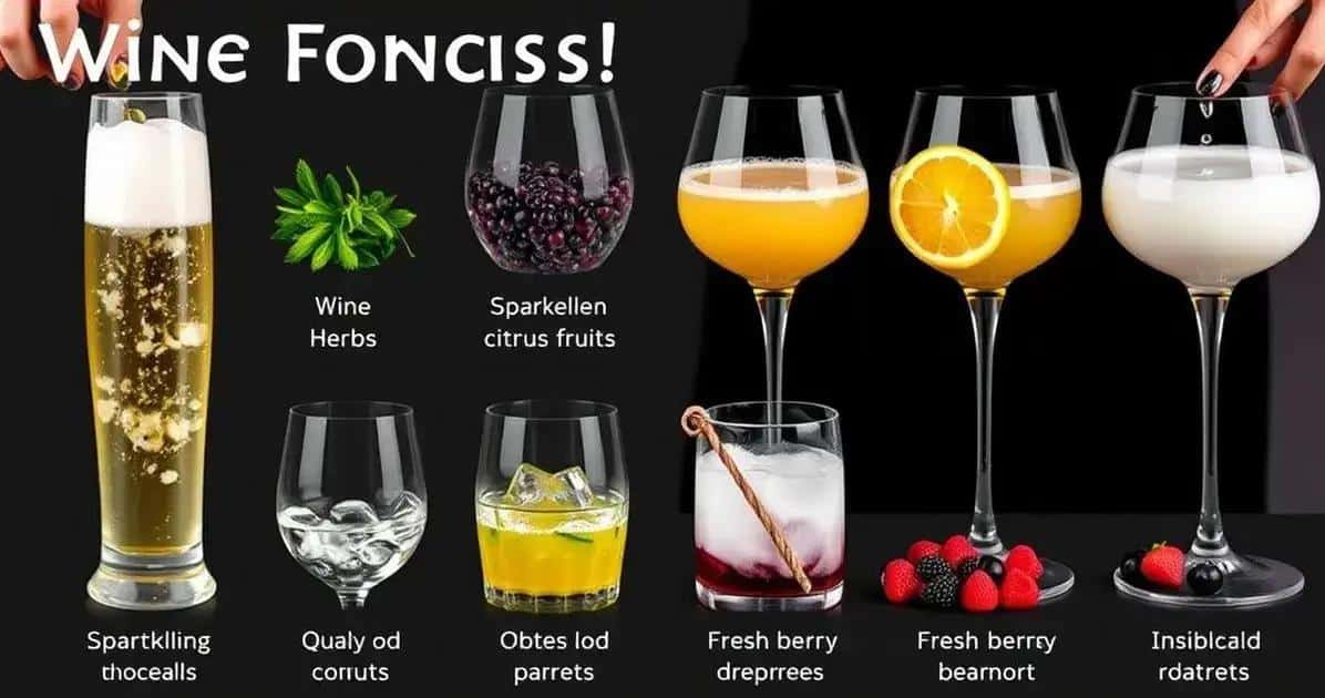 Varying Wine Foams for Enhanced Flavor