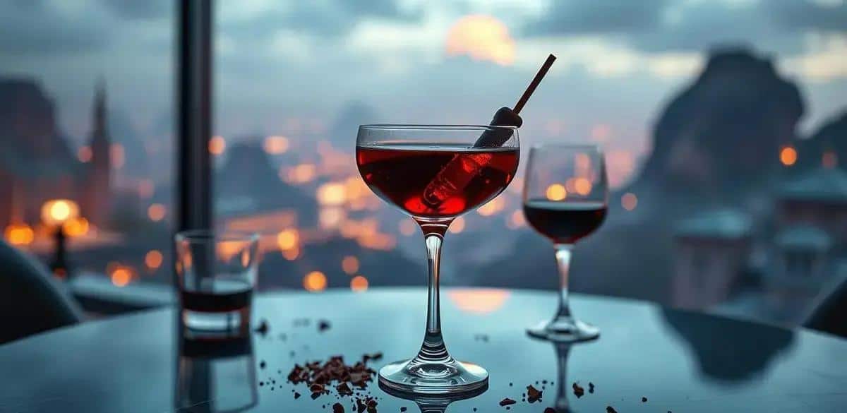 Wine with Coffee Liqueur and Chocolate Shavings: A Delicious Pairing
