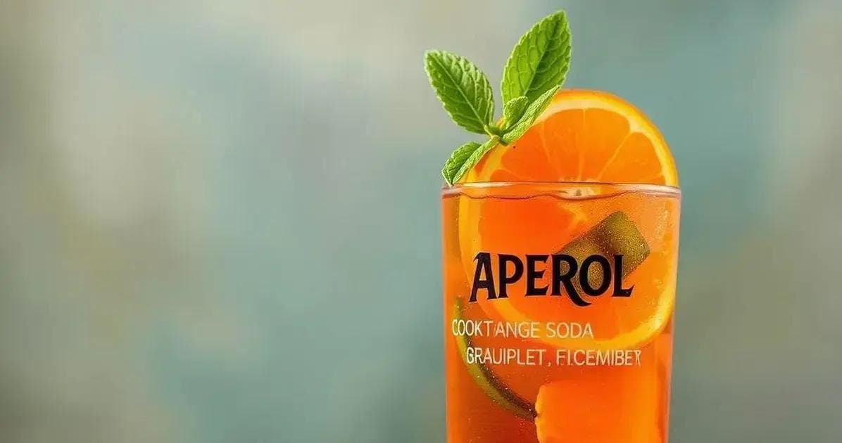 Aperol with Orange Soda and Ginger: A Refreshing Twist You Must Try