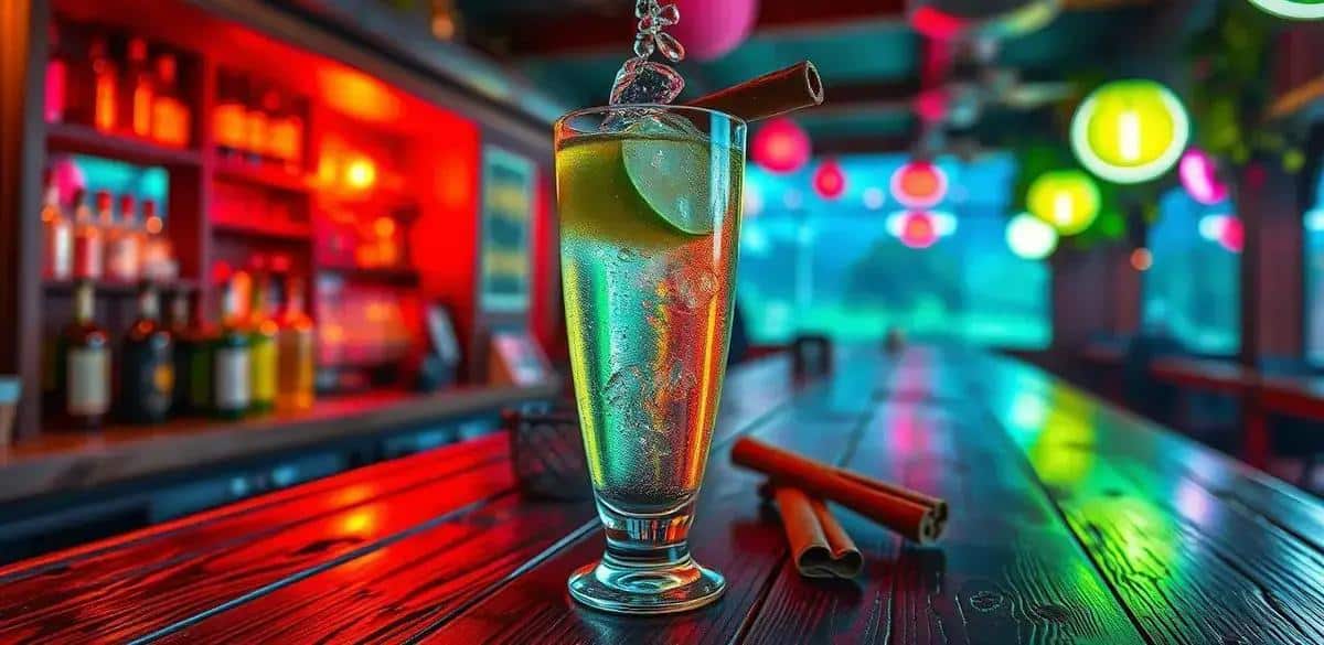 Champagne with Green Apple Soda and Cinnamon: A Refreshing Delight You Must Try